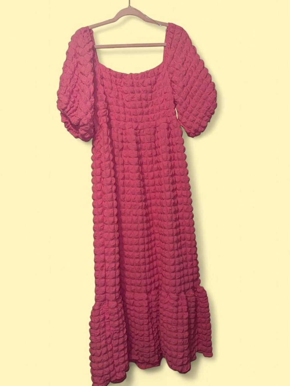 Simply Southern maxi puff sleeve dress